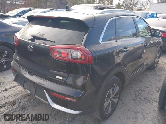 2018 Kia Niro EX with VIN KNDCC3LC5J5119050, listed as a IAAI auction lot 41676002 with 203,043 mi miles. Bid and sale history available at carsss.com. Image 4.