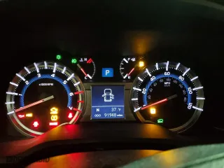 2017 Toyota 4Runner SR5 with VIN JTEBU5JR1H5420514, listed as a Copart auction lot 45979755 with 91,948 mi miles and Clean Title. Bid and sale history available at carsss.com. Image 9.