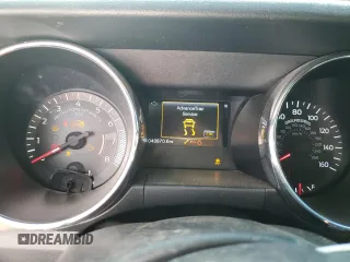 2015 Ford Mustang GT with VIN 1FA6P8CF8F5338719, listed as a Copart auction lot 74384314 with 43,870 mi miles and Salvage Title. Bid and sale history available at DreamBid. Image 9.