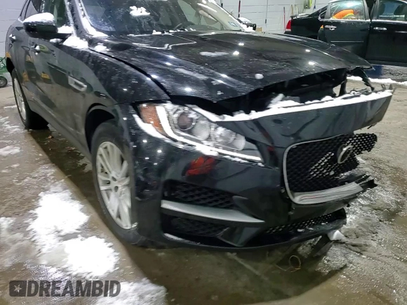 2020 Jaguar F-Pace 30t Prestige with VIN SADCK2GX5LA632775, listed as a Copart auction lot 46802965 with 60,359 mi miles and Salvage Title. Bid and sale history available at DreamBid. Image 11.