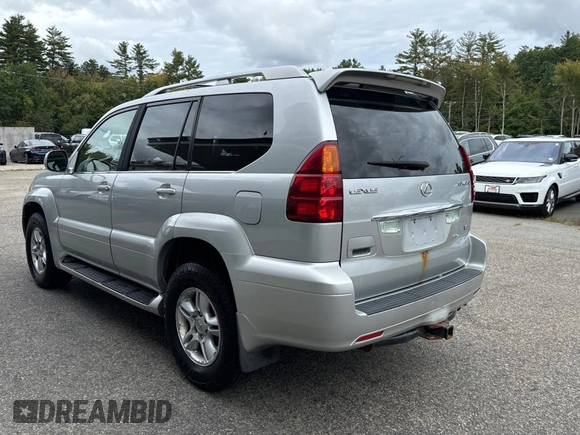 2006 Lexus GX with VIN JTJBT20X960097813, listed as a Copart auction lot 72999324 with 247,588 mi miles and Clean Title. Bid and sale history available at carsss.com. Image 3.