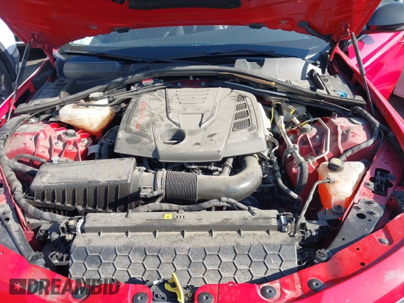 2019 Alfa Romeo Giulia Ti Sport with VIN ZARFAMBN0K7606969, listed as a IAAI auction lot 41962828 with 46,544 mi miles and . Bid and sale history available at DreamBid. Image 10.