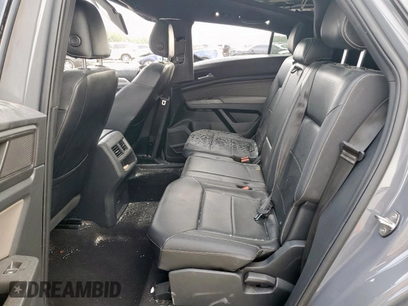 2022 Volkswagen Atlas SE with VIN 1V2JE2CA5NC222009, listed as a Copart auction lot 58000185 with 64,173 mi miles and Salvage title. Bid and sale history available at DreamBid. Image 11.