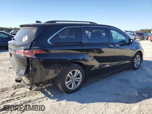 2021 Toyota Sienna XSE with VIN 5TDDSKFC4MS003141, listed as a Copart auction lot 86877074 with 95,297 mi miles and Salvage Title. Bid and sale history available at carsss.com. Image 3.