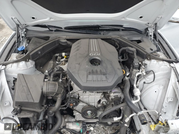 2023 Genesis G70 2.0T with VIN KMTG34TA3PU114905, listed as a Copart auction lot 61777435 with 26,493 mi miles and Salvage title. Bid and sale history available at DreamBid. Image 11.