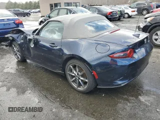 2021 Mazda MX-5 Miata Grand Touring with VIN JM1NDAD73M0451162, listed as a Copart auction lot 42644335 with 20,787 mi miles and Salvage title. Bid and sale history available at DreamBid. Image 2.