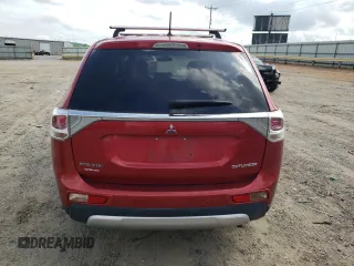 2015 Mitsubishi Outlander SE with VIN JA4AD3A35FZ010749, listed as a Copart auction lot 54597355 with 103,053 mi miles and Salvage title. Bid and sale history available at DreamBid. Image 6.