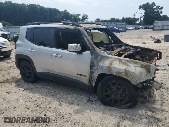2020 Jeep Renegade Altitude with VIN ZACNJAB13LPK99249, listed as a Copart auction lot 66347684 with Not provided miles and Salvage title. Bid and sale history available at DreamBid. Image 4.