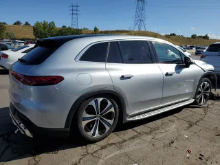 2023 Mercedes-Benz EQS with VIN 4JGDM2EB1PA005901, listed as a Copart auction lot 72763284 with 0 mi miles and Salvage Title. Bid and sale history available at carsss.com. Image 3.