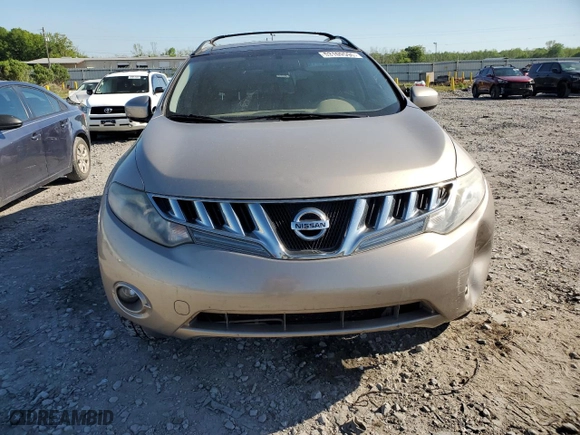 2010 Nissan Murano S with VIN JN8AZ1MU5AW017246, listed as a Copart auction lot 53109595 with 191,437 mi miles and Clean Title. Bid and sale history available at carsss.com. Image 5.