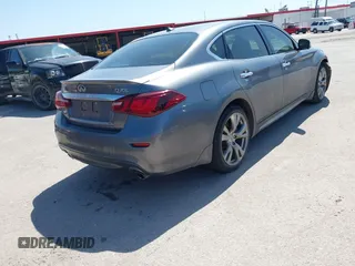 2016 Infiniti Q70 with VIN JN1BY1PP2GM630697, listed as a IAAI auction lot 41997049 with 145,788 mi miles and . Bid and sale history available at DreamBid. Image 4.