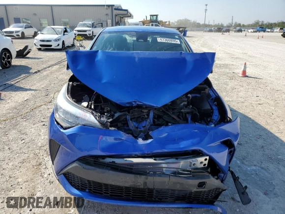 2021 Toyota C-HR LE with VIN JTNKHMBX7M1107111, listed as a Copart auction lot 47360895 with 69,964 mi miles and Non Repairable. Bid and sale history available at DreamBid. Image 5.