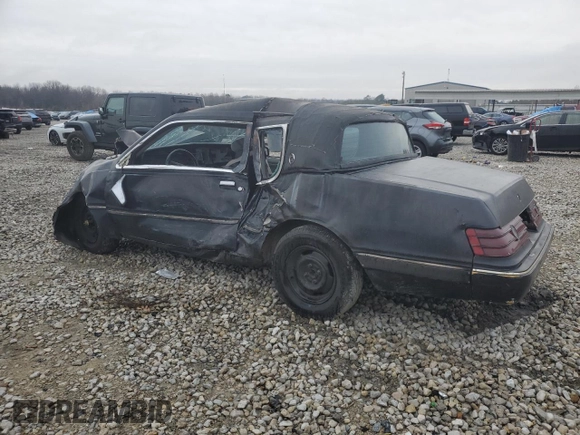 1984 Mercury Cougar LS with VIN 1MEBP92F8EA636661, listed as a Copart auction lot 42026605 with 92,948 mi miles and Salvage Title. Bid and sale history available at carsss.com. Image 2.
