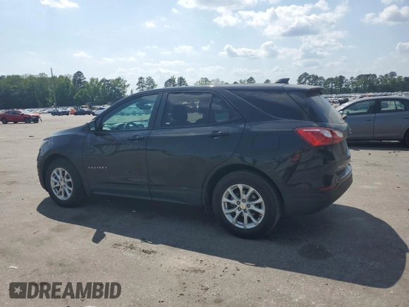 2020 Chevrolet Equinox LS z VIN 2GNAXHEV5L6281329, wystawiony jako Copart lot #54874795 z przebiegiem 63 624 mil mil oraz Szkoda całkowita • Salvage title. Historia ofert i sprzedaży dostępna na DreamBid. Obrazek 2.