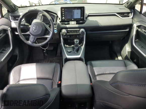 2019 Toyota RAV4 Hybrid XSE with VIN JTMEWRFV4KJ004271, listed as a Copart auction lot 61335175 with 116,457 mi miles and Salvage title. Bid and sale history available at DreamBid. Image 8.
