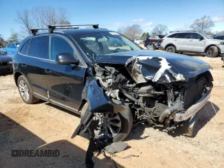 2013 Audi Q5 Premium with VIN WA1CFAFP4DA059729, listed as a Copart auction lot 47842945 with 115,248 mi miles and Salvage Title. Bid and sale history available at carsss.com. Image 4.