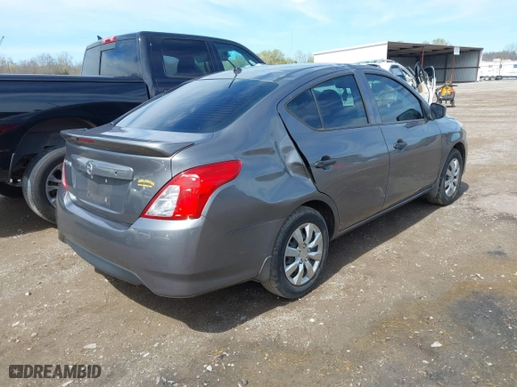 2019 Nissan Versa Sedan SV with VIN 3N1CN7APXKL827919, listed as a IAAI auction lot 41863085 with 100,997 mi miles. Bid and sale history available at carsss.com. Image 4.