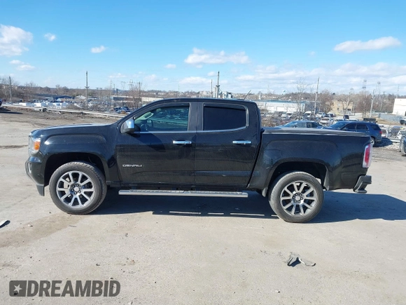 2019 GMC Canyon 4WD Denali with VIN 1GTG6EEN5K1135003, listed as a IAAI auction lot 41599314 with 108,087 mi miles. Bid and sale history available at carsss.com. Image 14.