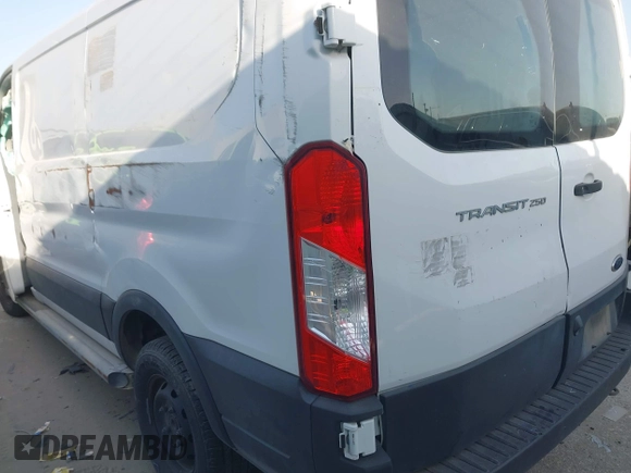 2019 Ford Transit with VIN 1FTYR1ZM7KKA56092, listed as a IAAI auction lot 42245105 with 141,249 mi miles and . Bid and sale history available at DreamBid. Image 3.