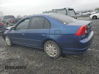 2004 Honda Civic LX with VIN 2HGES15524H590263, listed as a Copart auction lot 49978515 with 0 mi miles and Salvage Title. Bid and sale history available at carsss.com. Image 2.