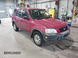 2000 Honda CR-V LX with VIN JHLRD1845YS016738, listed as a IAAI auction lot 42046530 with 0 mi miles. Bid and sale history available at carsss.com. Image 1.