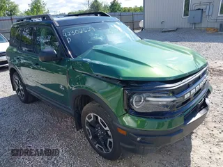 2023 Ford Bronco Sport Outer Banks with VIN 3FMCR9C65PRE21130, listed as a IAAI auction lot 42302629 with 10,981 mi miles and . Bid and sale history available at DreamBid. Image 1.