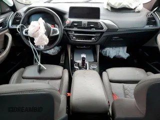 2021 BMW X3 M z VIN 5YMTS0C05M9H64439, wystawiony jako Copart lot #50178655 z przebiegiem Nie podano mil oraz Szkoda całkowita • Salvage title. Historia ofert i sprzedaży dostępna na DreamBid. Obrazek 8.