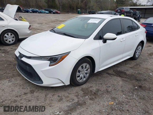 2020 Toyota Corolla L with VIN 5YFDPRAEXLP106963, listed as a IAAI auction lot 41343163 with 62,586 mi miles and . Bid and sale history available at DreamBid. Image 17.