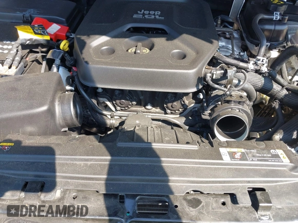 2021 Jeep Wrangler Unlimited Willys with VIN 1C4HJXDN4MW703859, listed as a IAAI auction lot 42071327 with 27,027 mi miles and . Bid and sale history available at DreamBid. Image 10.