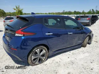 2018 Nissan LEAF S with VIN 1N4AZ1CP4JC304804, listed as a Copart auction lot 51941615 with 65,312 mi miles and Salvage Title. Bid and sale history available at DreamBid. Image 3.