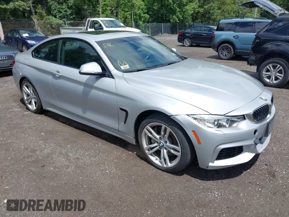 2014 BMW 4 Series 435i xDrive with VIN WBA3R5C55EK186196, listed as a IAAI auction lot 42678249 with 71,362 mi miles and . Bid and sale history available at DreamBid. Image 1.