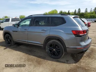 2023 Volkswagen Atlas SEL R-Line Black with VIN 1V2SR2CA3PC540190, listed as a Copart auction lot 58972075 with 63,733 mi miles and Clean title. Bid and sale history available at DreamBid. Image 2.