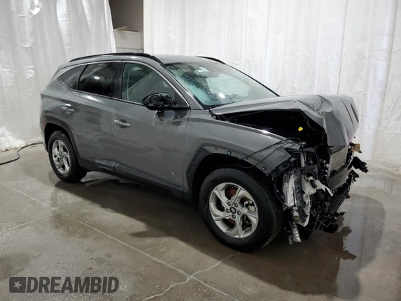 2024 Hyundai Tucson SEL with VIN 5NMJBCDE8RH422682, listed as a Copart auction lot 55427385 with 23,852 mi miles and Non Repairable. Bid and sale history available at carsss.com. Image 4.