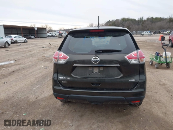 2016 Nissan Rogue S with VIN JN8AT2MV5GW134026, listed as a IAAI auction lot 41364492 with 118,069 mi miles and . Bid and sale history available at carsss.com. Image 16.