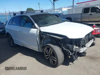 2015 Audi SQ5 Premium Plus with VIN WA1CGAFP2FA062046, listed as a IAAI auction lot 41699286 with 70,900 mi miles and . Bid and sale history available at DreamBid. Image 1.