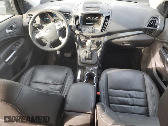 2015 Ford Escape Titanium with VIN 1FMCU9JX2FUA23083, listed as a Copart auction lot 42923325 with 101,960 mi miles and Clean Title. Bid and sale history available at carsss.com. Image 8.
