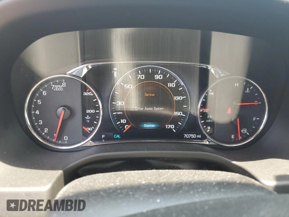 2018 GMC Acadia Denali with VIN 1GKKNXLS1JZ150720, listed as a Copart auction lot 59476125 with 70,750 mi miles and Salvage title. Bid and sale history available at DreamBid. Image 9.