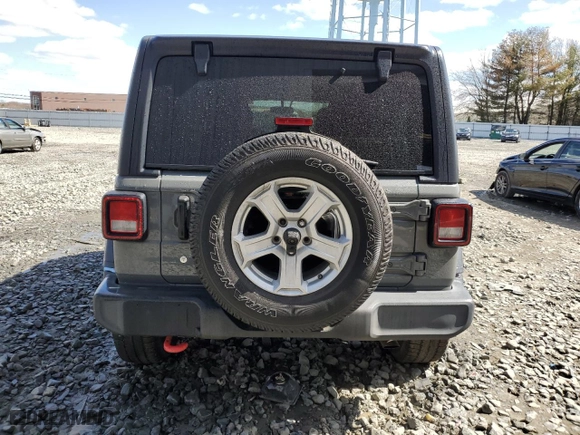 2018 Jeep Wrangler Unlimited Sport S with VIN 1C4HJXDG5JW234293, listed as a Copart auction lot 52233855 with 119,846 mi miles and Salvage Title. Bid and sale history available at carsss.com. Image 6.