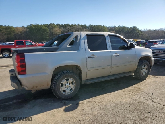 2009 Chevrolet Avalanche LT w/2LT with VIN 3GNFK22089G142626, listed as a Copart auction lot 87384004 with 253,936 mi miles and Salvage Title. Bid and sale history available at carsss.com. Image 3.