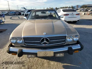1981 Mercedes-Benz 380 380SL with VIN WDBBA45A8BB003796, listed as a Copart auction lot 46638435 with 122,163 mi miles and Salvage Title. Bid and sale history available at carsss.com. Image 5.