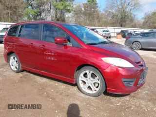 2010 Mazda 5 Sport z VIN JM1CR2W33A0385264, wystawiony jako IAAI lot #41649591 z przebiegiem 228 146 mil mil oraz . Historia ofert i sprzedaży dostępna na DreamBid. Obrazek 1.