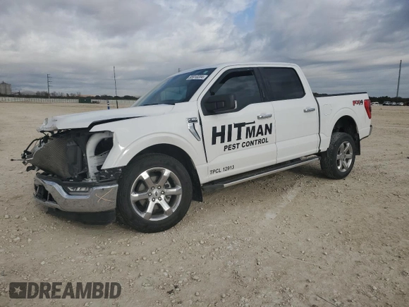 2022 Ford F-150 XL with VIN 1FTFW1E59NKE75449, listed as a Copart auction lot 85910204 with Not Provided miles and Salvage Title. Bid and sale history available at carsss.com. Image 1.