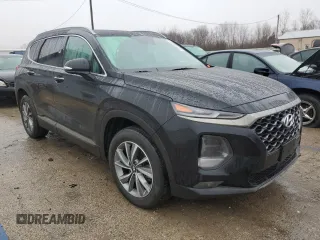 2019 Hyundai Santa Fe Limited with VIN 5NMS5CAD3KH081074, listed as a Copart auction lot 43545055 with 18,649 mi miles and Salvage Title. Bid and sale history available at carsss.com. Image 4.