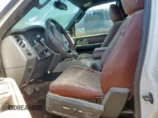 2014 Ford Expedition Max XLT with VIN 1FMJK1H51EEF18452, listed as a Copart auction lot 63928415 with Not provided miles and Salvage title. Bid and sale history available at DreamBid. Image 7.