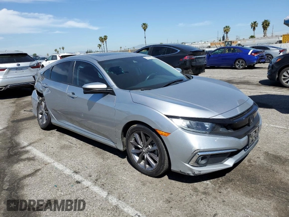 2020 Honda Civic EX-L z VIN 19XFC1F70LE209746, wystawiony jako Copart lot #52141315 z przebiegiem 84 387 mil mil oraz Szkoda całkowita • Salvage title. Historia ofert i sprzedaży dostępna na DreamBid. Obrazek 4.