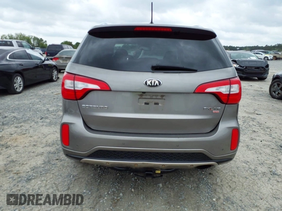 2014 Kia Sorento SX with VIN 5XYKWDA79EG440486, listed as a IAAI auction lot 41918486 with 167,288 mi miles and . Bid and sale history available at DreamBid. Image 16.