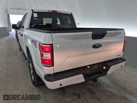 2018 Ford F-150 XL with VIN 1FTEW1EP4JFD92026, listed as a IAAI auction lot 42789903 with 23,821 mi miles and . Bid and sale history available at DreamBid. Image 8.