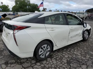 2016 Toyota Prius Four with VIN JTDKARFUXG3527248, listed as a Copart auction lot 48597015 with 100,386 mi miles and Salvage Title. Bid and sale history available at carsss.com. Image 3.