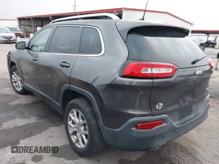 2018 Jeep Cherokee Latitude Plus with VIN 1C4PJLLB6JD518537, listed as a IAAI auction lot 41458748 with 82,093 mi miles. Bid and sale history available at carsss.com. Image 3.