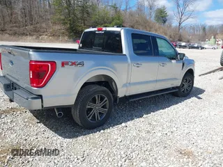 2021 Ford F-150 XL with VIN 1FTFW1E59MFA23945, listed as a IAAI auction lot 41635103 with 1 mi miles. Bid and sale history available at carsss.com. Image 4.